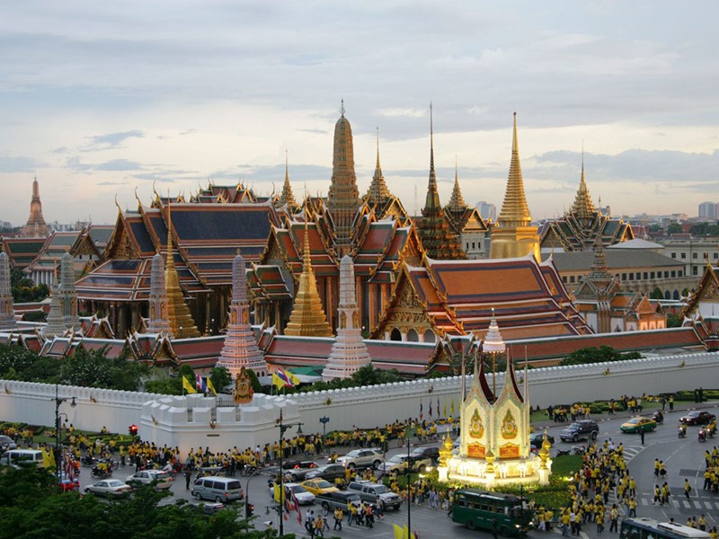 Visite du fameux Grand Palais de Bangkok