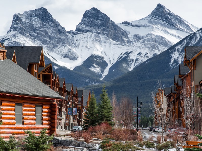 Canmore et les montagnes Rocheuses