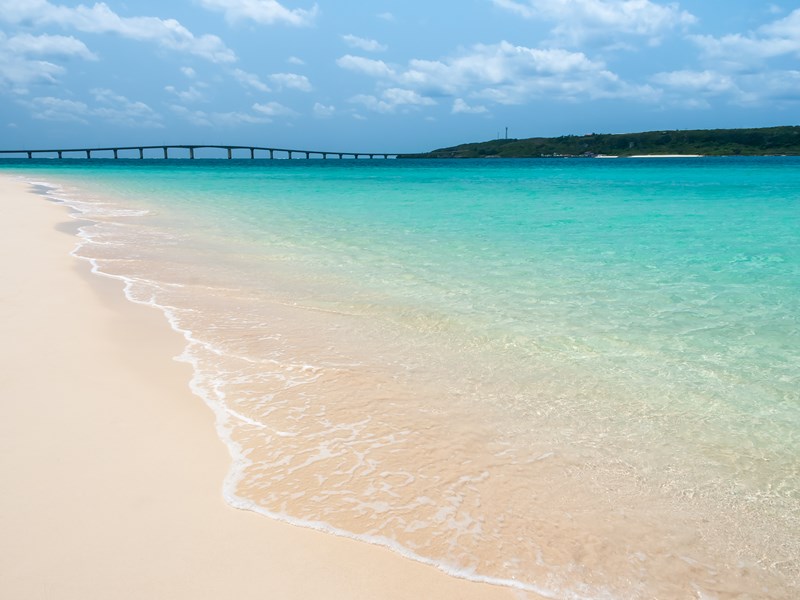 Plage Maehama à Yonaha et sa mer émeraude