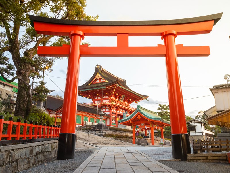 Le célèbre Fushimi Inari Taisha