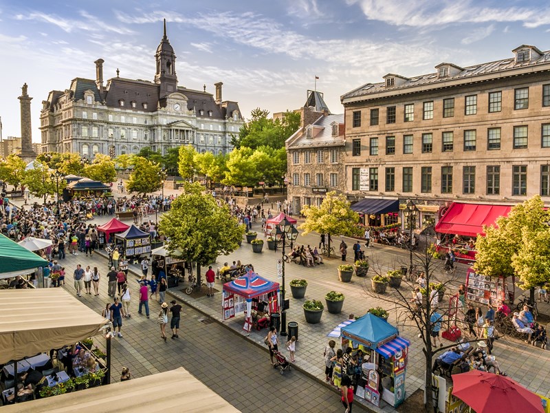 Découvrez la vieille ville de Montréal