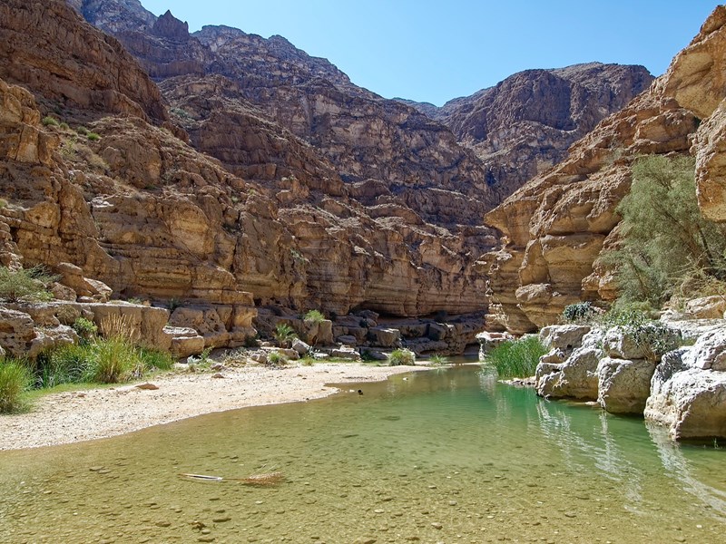 Beauté naturelle omanaise, le Wadi Shab