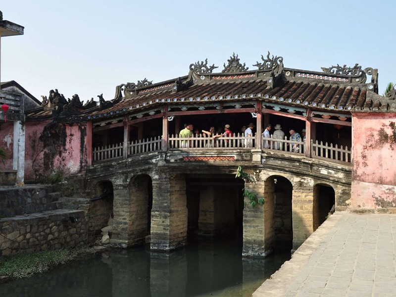 Le Pont Japonais, l'un des plus vieux ponts de Hoi An