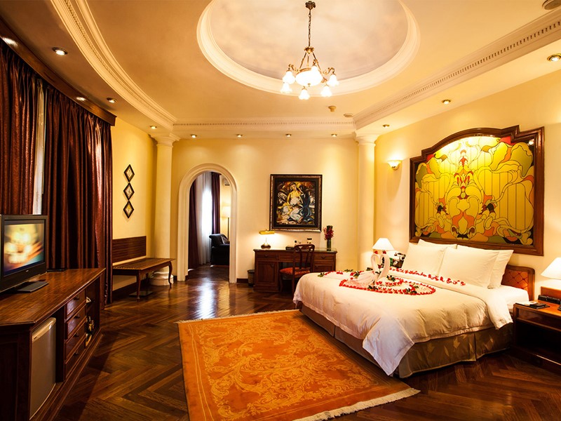 Suite de l'hôtel Majestic saigon