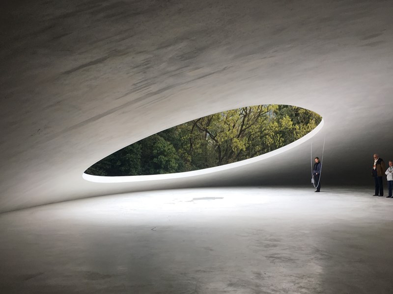 Le superbe musée de Teshima