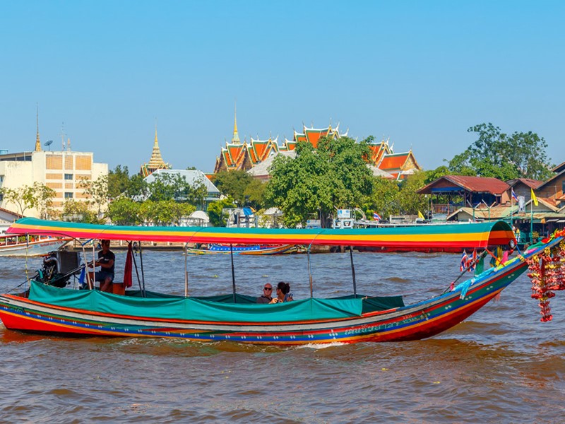 Balade exotique sur les fameux klongs de la rivière Chao Phraya