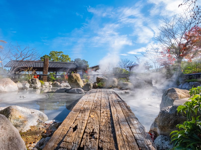 Beppu et ses vapeurs fumantes