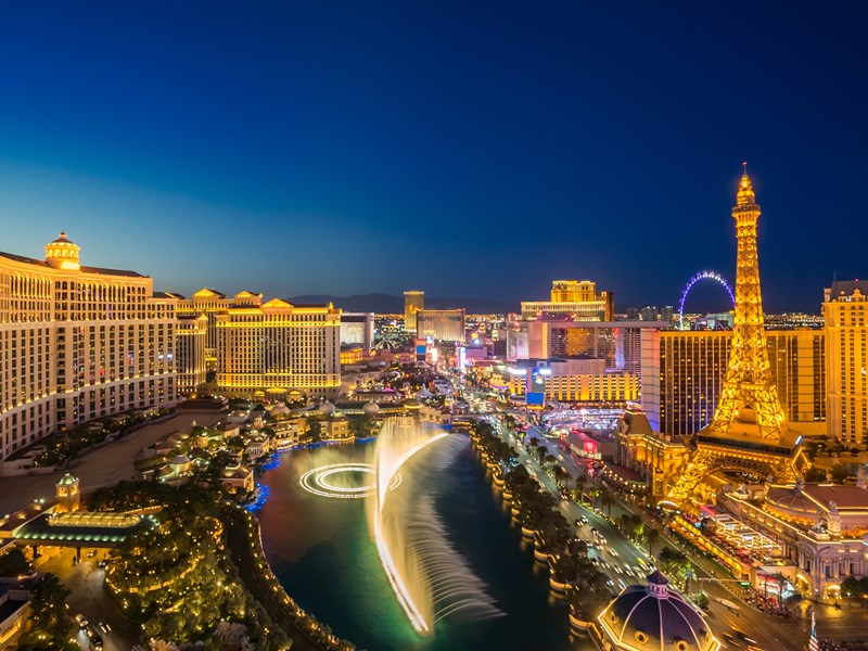 Découvrez les lumières de Las Vegas