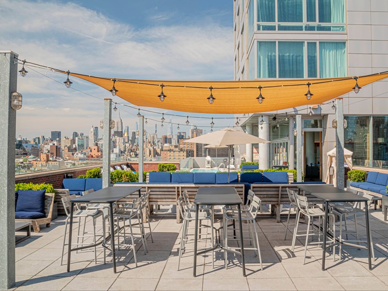 Rooftop Mr Purple au coeur de New York