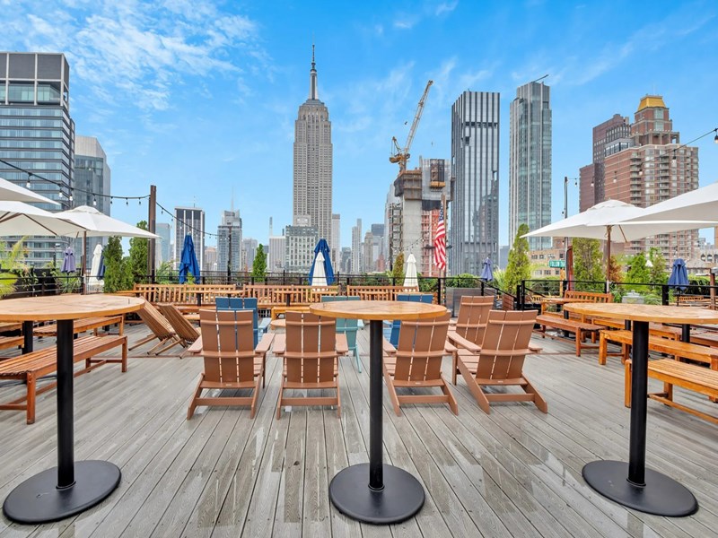 Vue spectaculaire sur l’Empire State Building