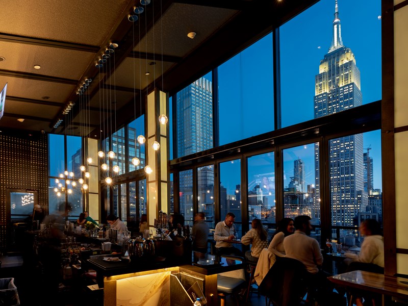 Profitez de la vue de nuit