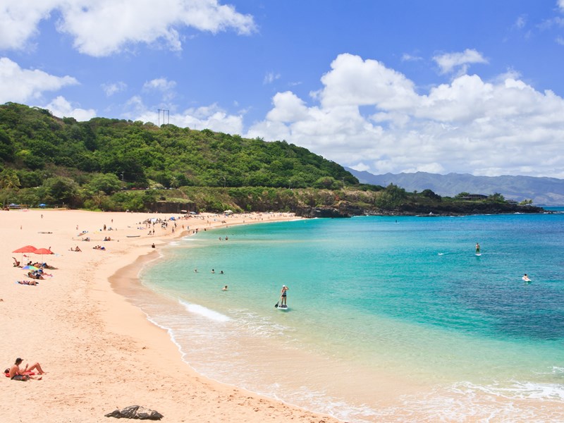 Plage de Waimea Bay, Oahu