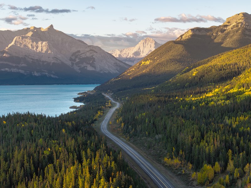 Icefield Parkway, l'un des plus beaux road trip au monde