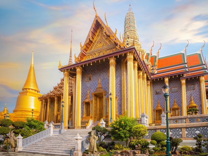 Le Wat Phra Kaew abrite le légendaire Bouddha d'Émeraude