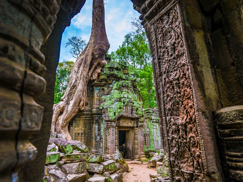 Ta Prohm,le temple le plus étonnant