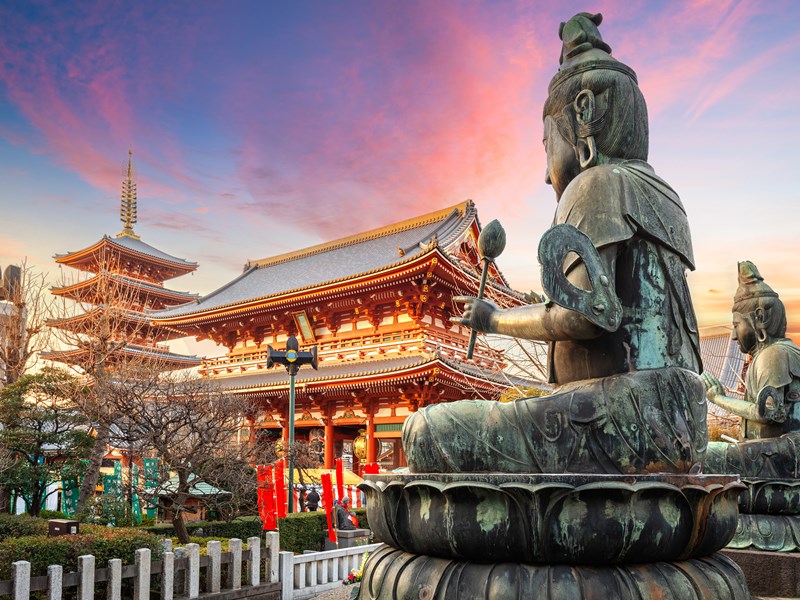 Sensō-ji, le temple le plus emblématique et animé de Tokyo