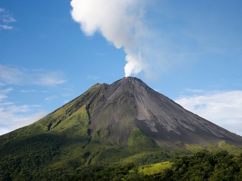 Entre jungle et volcan