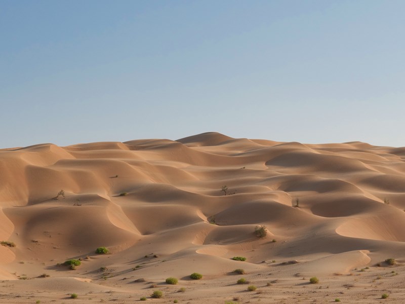 Situé dans le désert Rub Al-Khali
