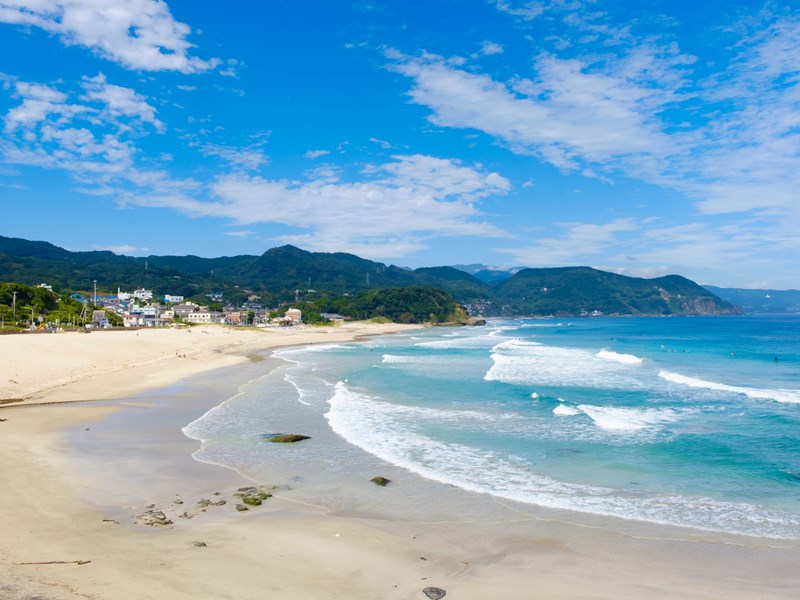 Magnifique plage Shirahama à Wakayama
