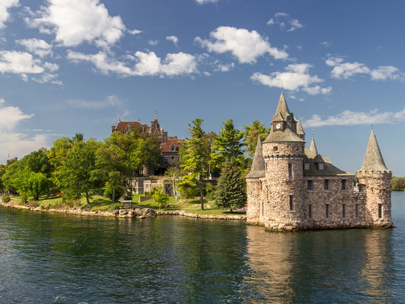 Le château de Boldt, sur l'île Heart