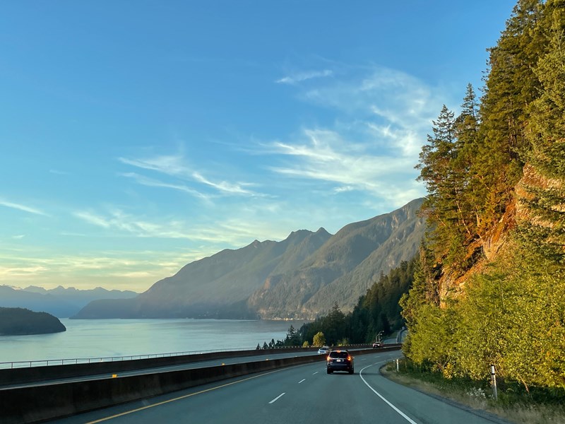 Sea to Sky Highway, de Vancouver à Whistler