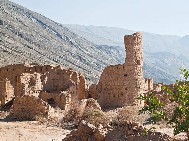 Les ruines de Tanuf