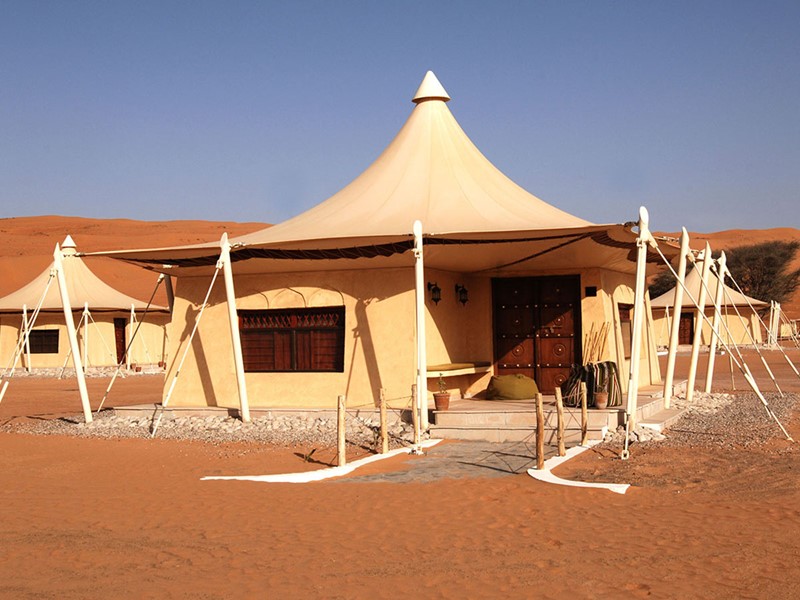 Le Desert Night Camp et ses tentes de style bédouin
