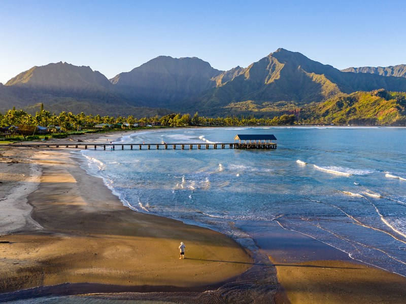 Admirez le paysage de Hanalei Bay