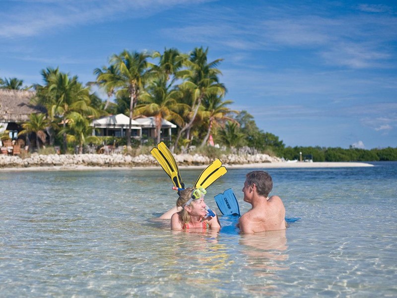 Snorkeling au Little Palm Island Resort, en Floride