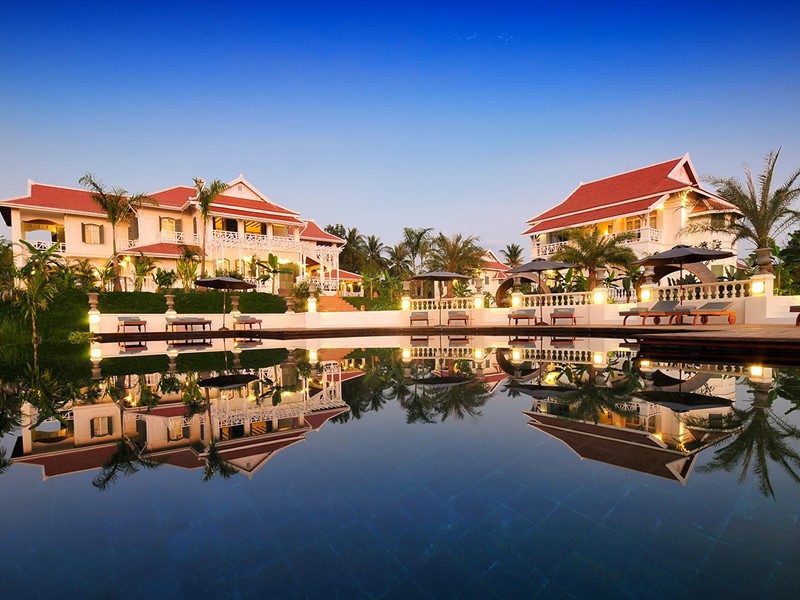 La piscine du Luang Say Residence au Laos