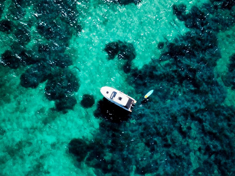 Balades en mer dans les eaux turquoise