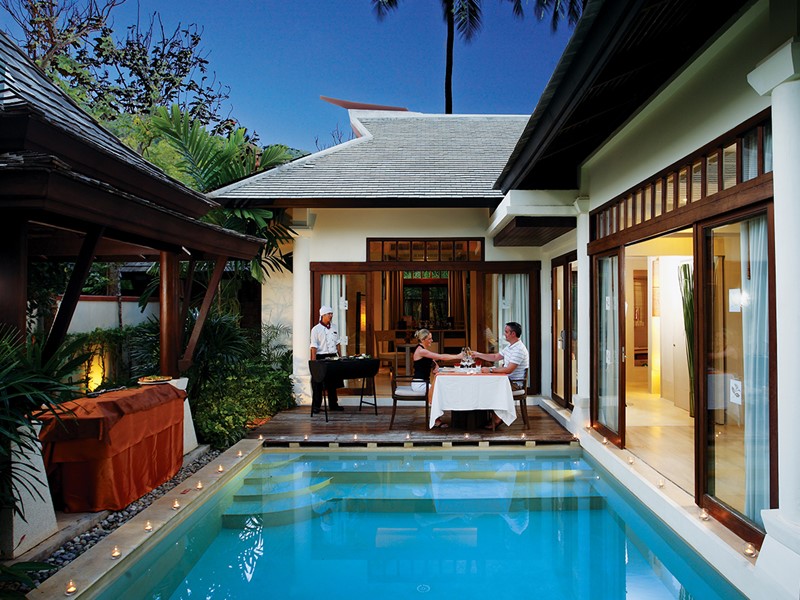 Pool Villa Suite du Melati Beach Resort en Thailande 