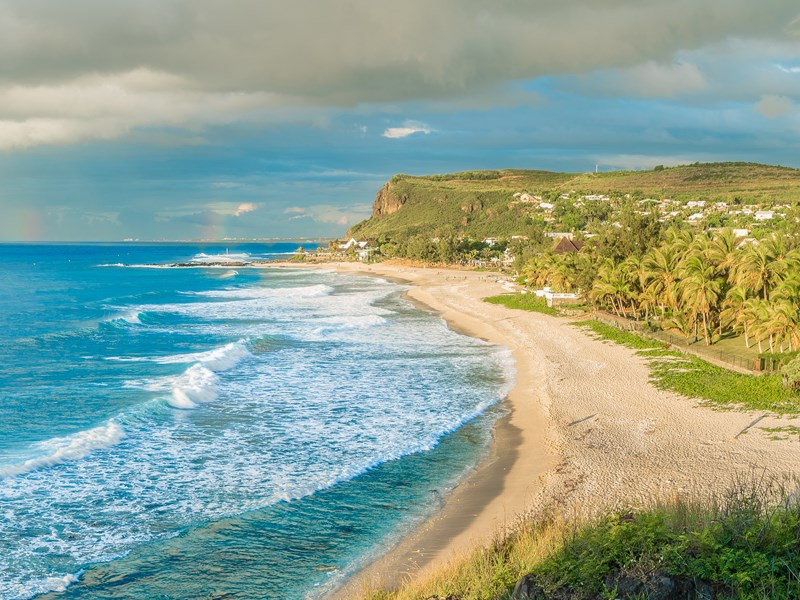 Les plages sauvages de l'île de la Réunion