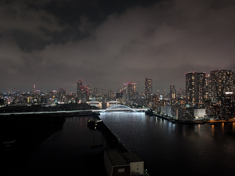 Profitez d'une vue imprenable sur les lumières de la baie