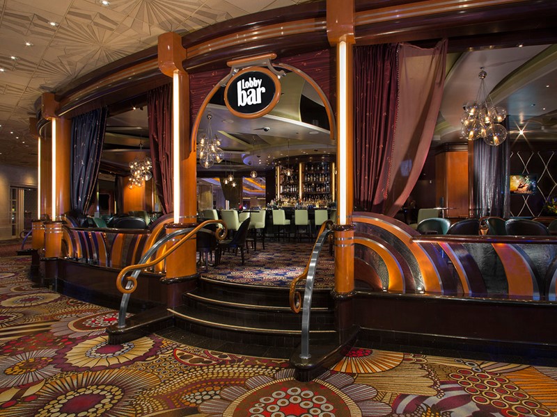 Lobby Bar du MGM Grand, situé dans la ville grandiose de Las Vegas