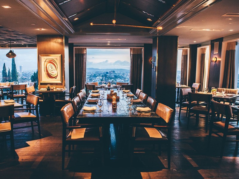 Gastronomie aux saveurs californiennes au restaurant Ivory On Sunset du Mondrian