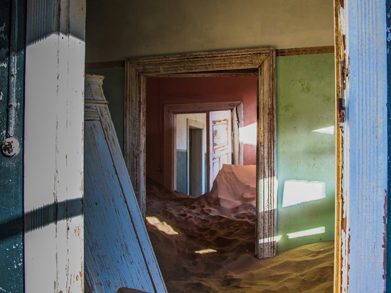 Kolmanskop, la ville fantôme de Namibie 