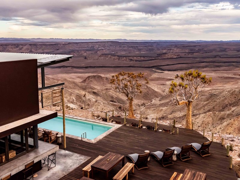 Fish River Lodge en Namibie 