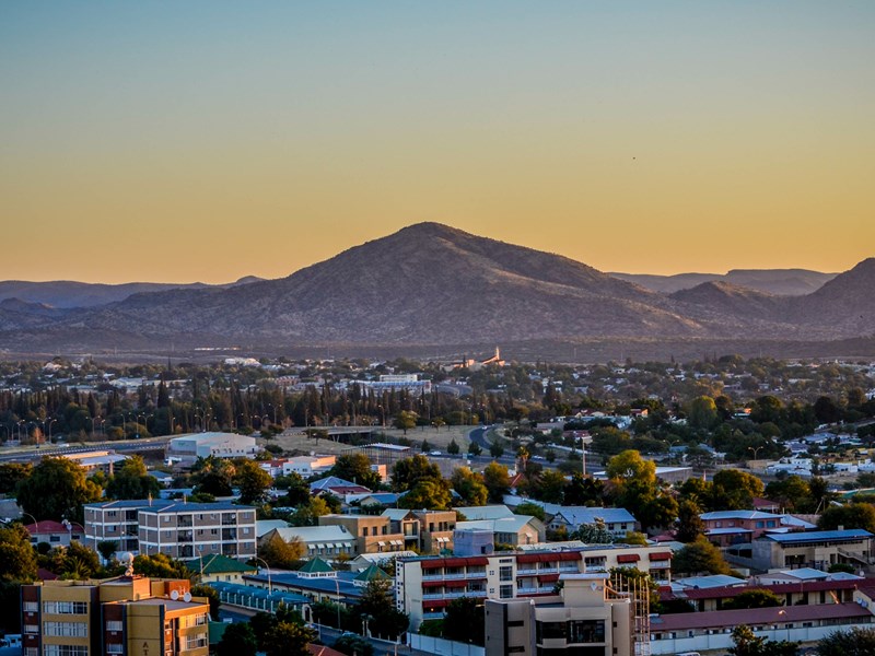 Windhoek, la capitale de la Namibie 