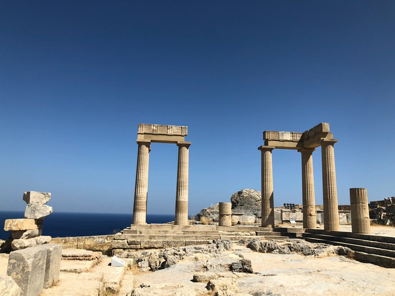 Vestiges de l'Antiquité à Rhodes