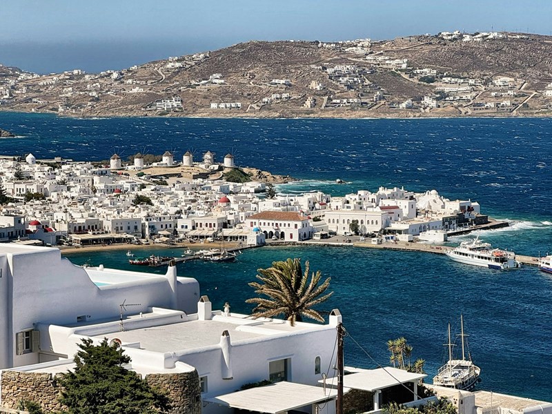 Le village de Mykonos