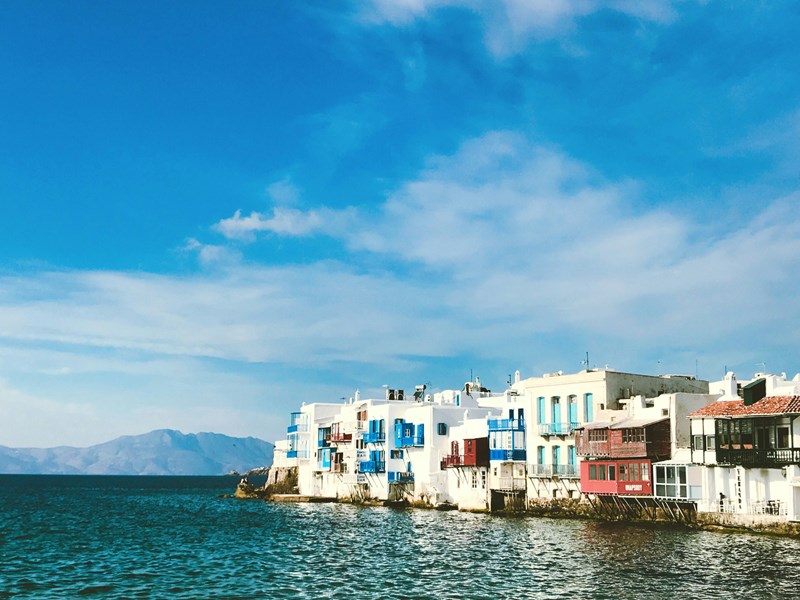 Mykonos au bord de l'eau