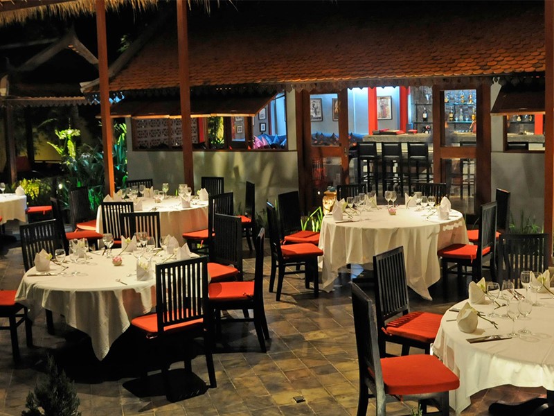 Vue du restaurant du PadiVilla Resort & Spa