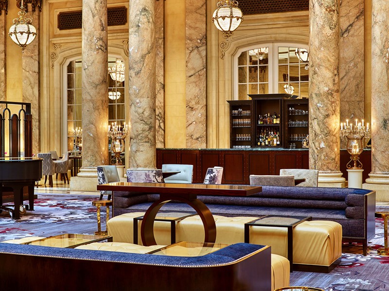 Le GC Lounge & Bar du Palace Hotel aux Etats Unis