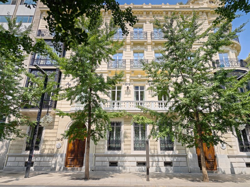 Une majestueuse façade