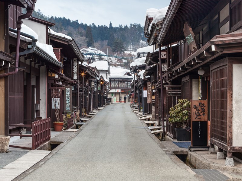 Les ruelles de charme de Takayama