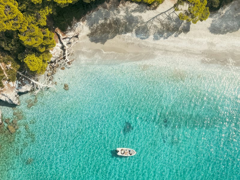 Les eaux turquoise pour votre lune de miel