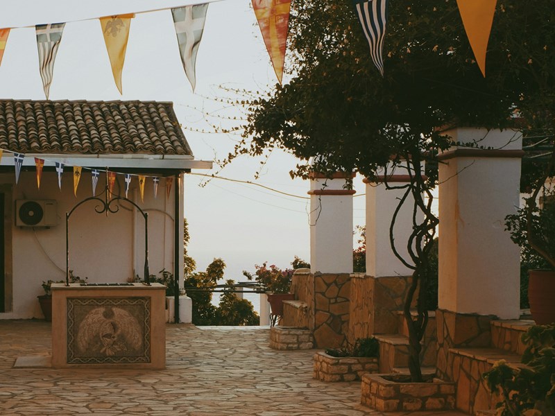 Le monastère de Paleokastritsa