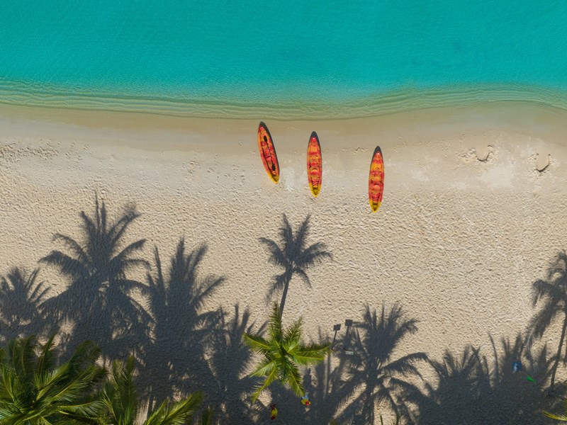 Sur la plage au Vietnam