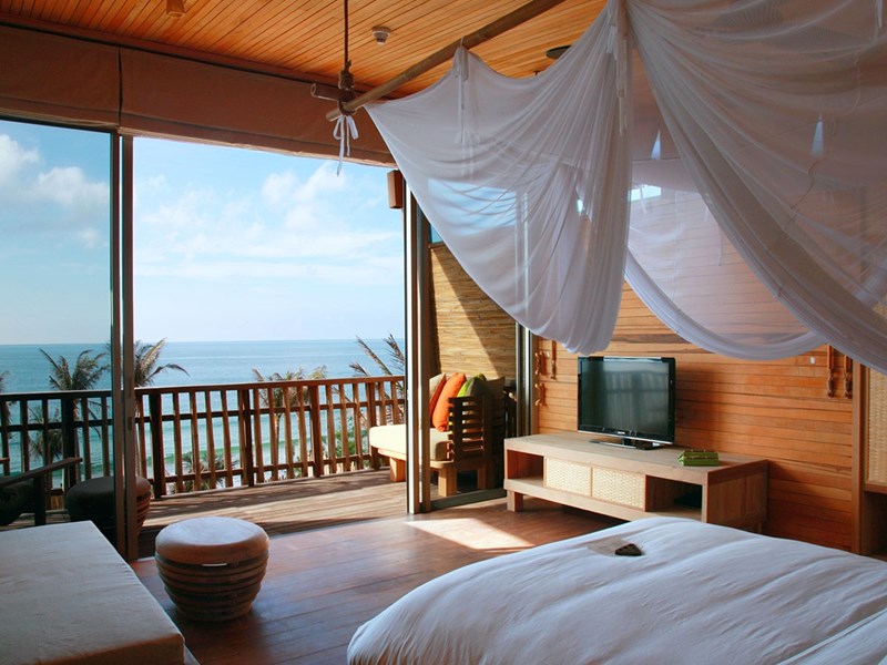 Un réveil face à la mer au Six Senses Con Dao